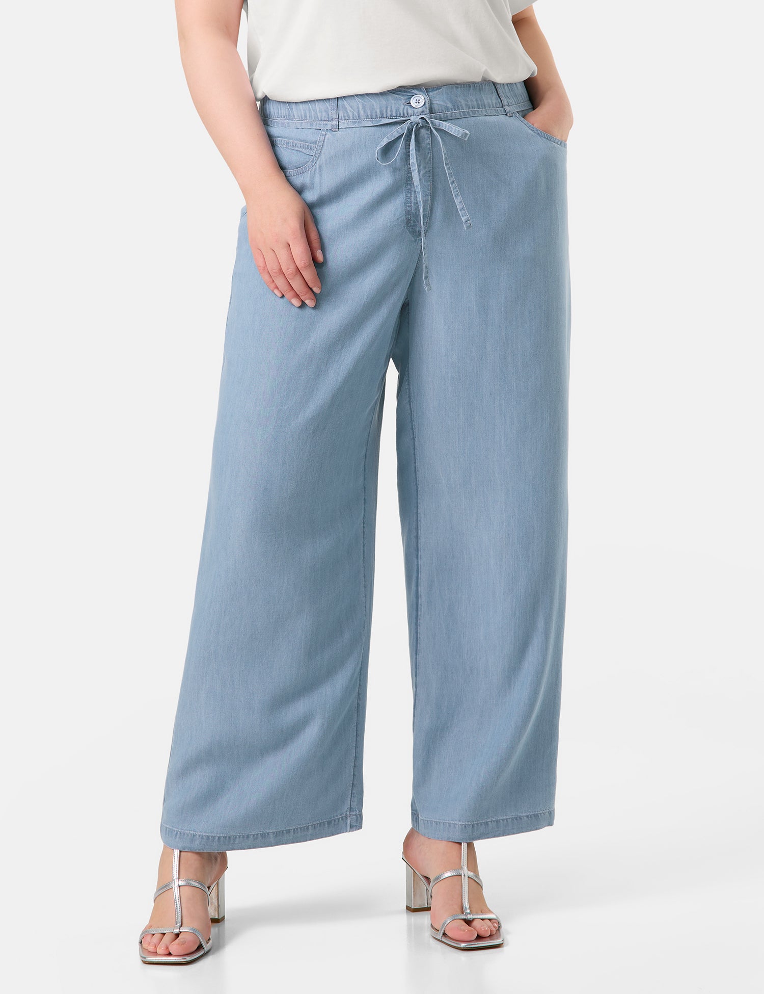 Samoon Culottes  hellblau