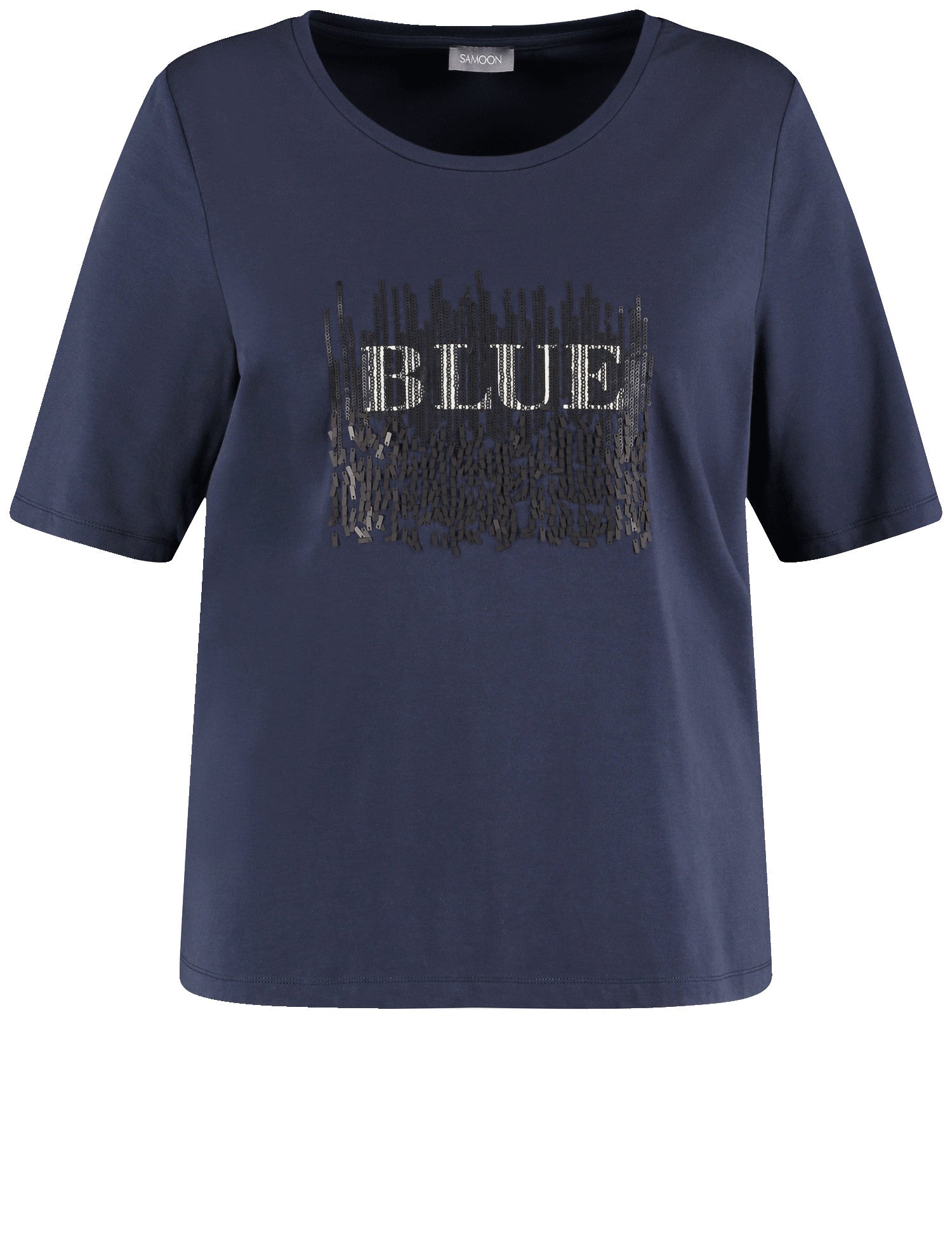 Samoon T-Shirts  dunkelblau