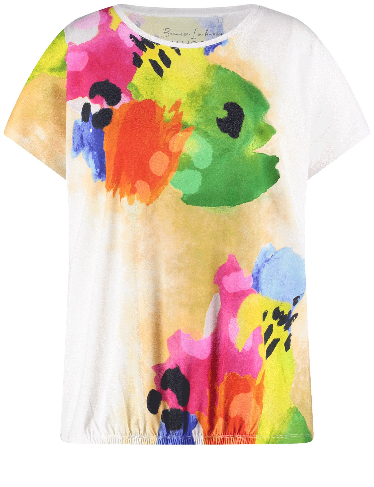 Samoon T-Shirts  weiß