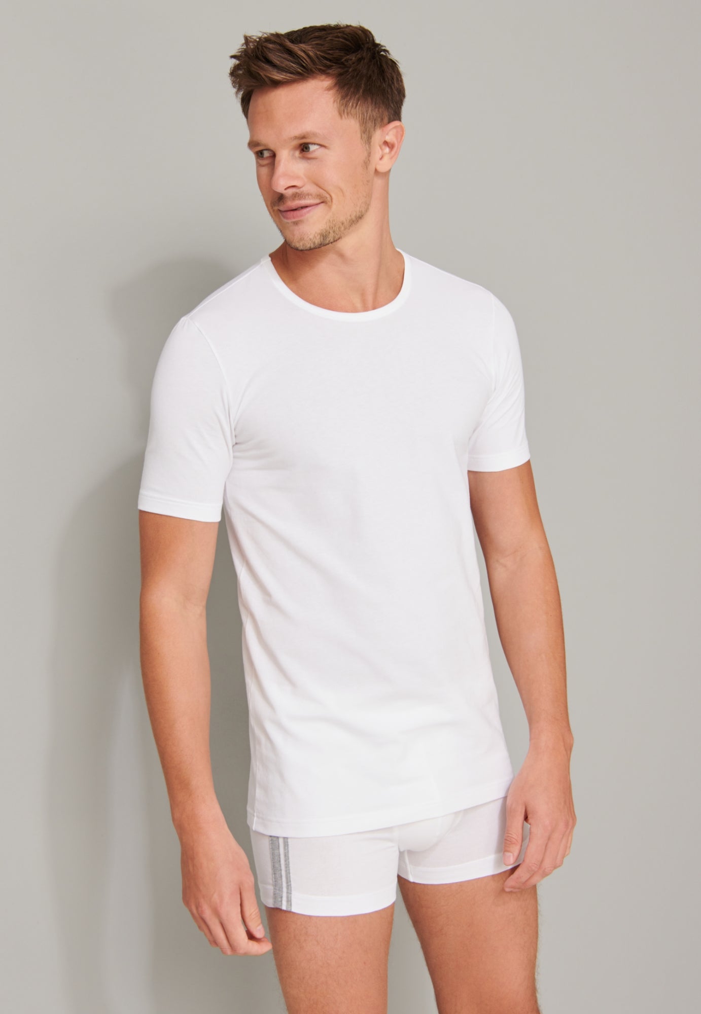 Schiesser Shirts  weiß