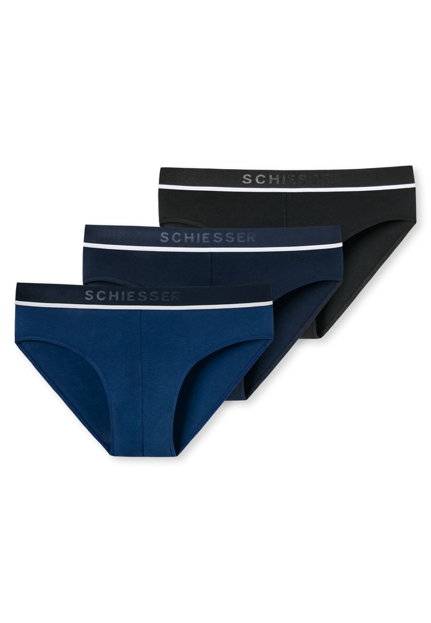 Schiesser Unterhosen  blau