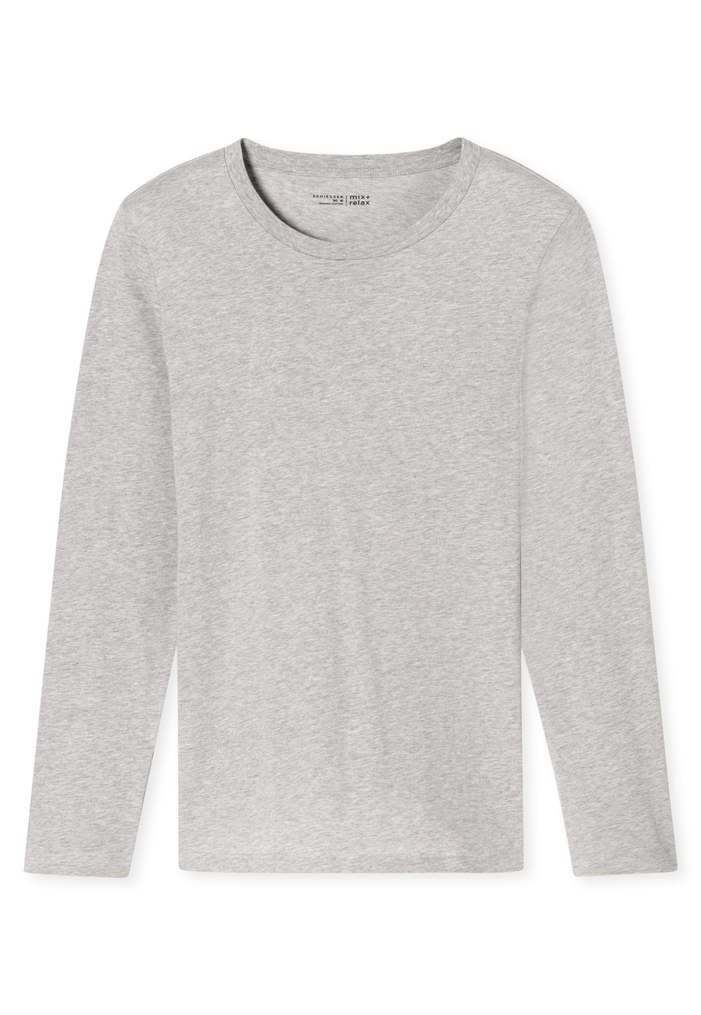 Schiesser Pyjamashirts  grau