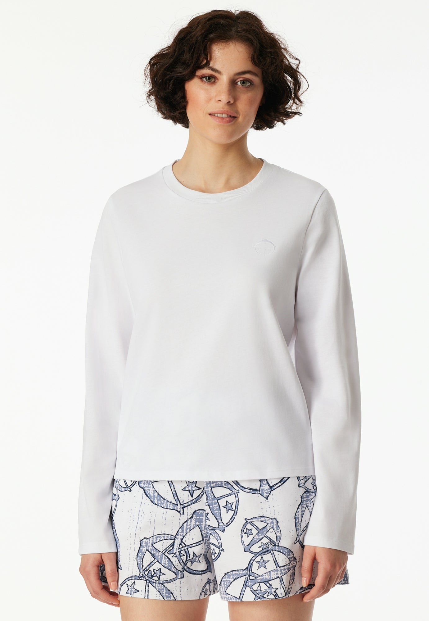 Schiesser Schlafanzüge  weiß