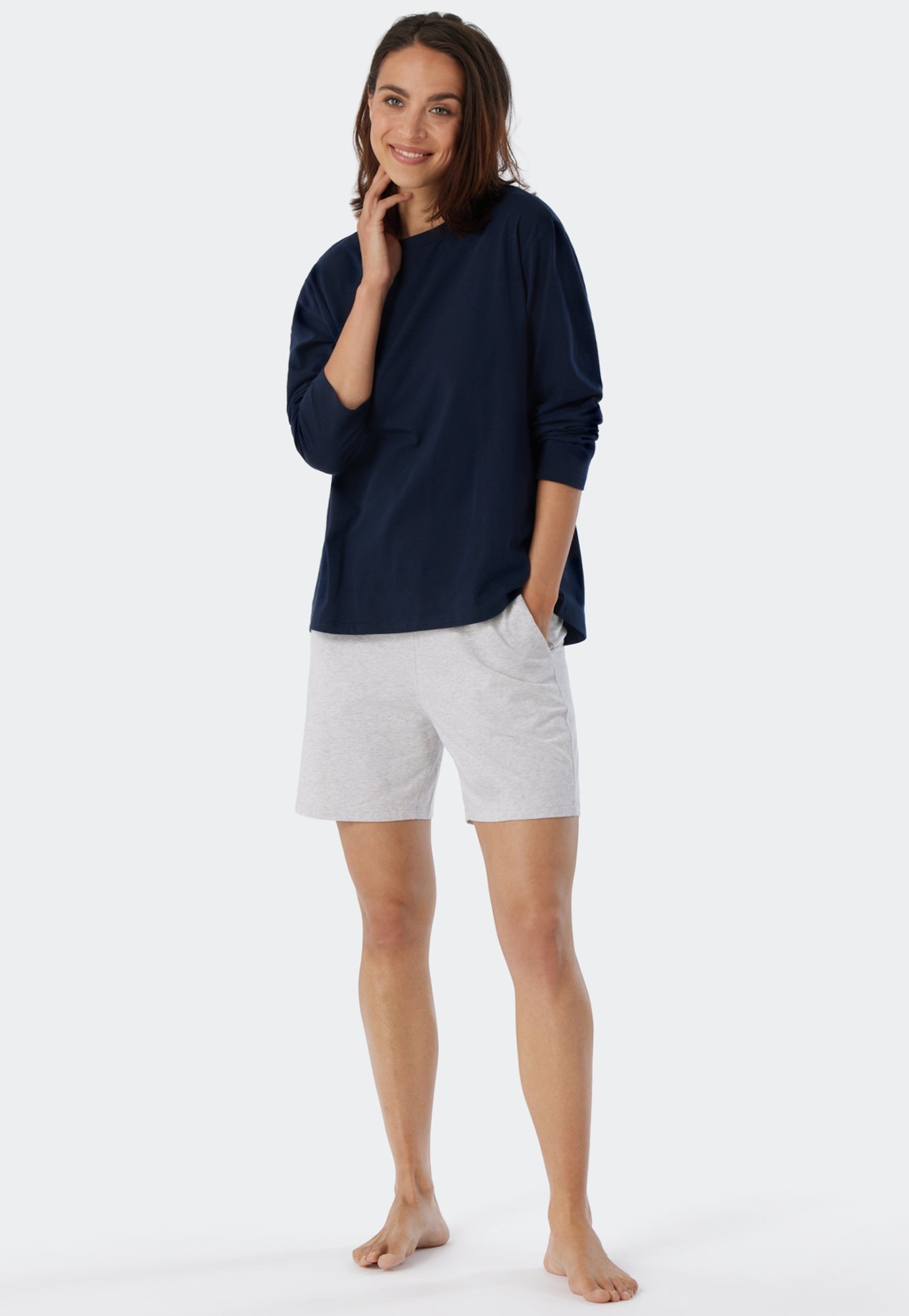 Schiesser Shirts  dunkelblau