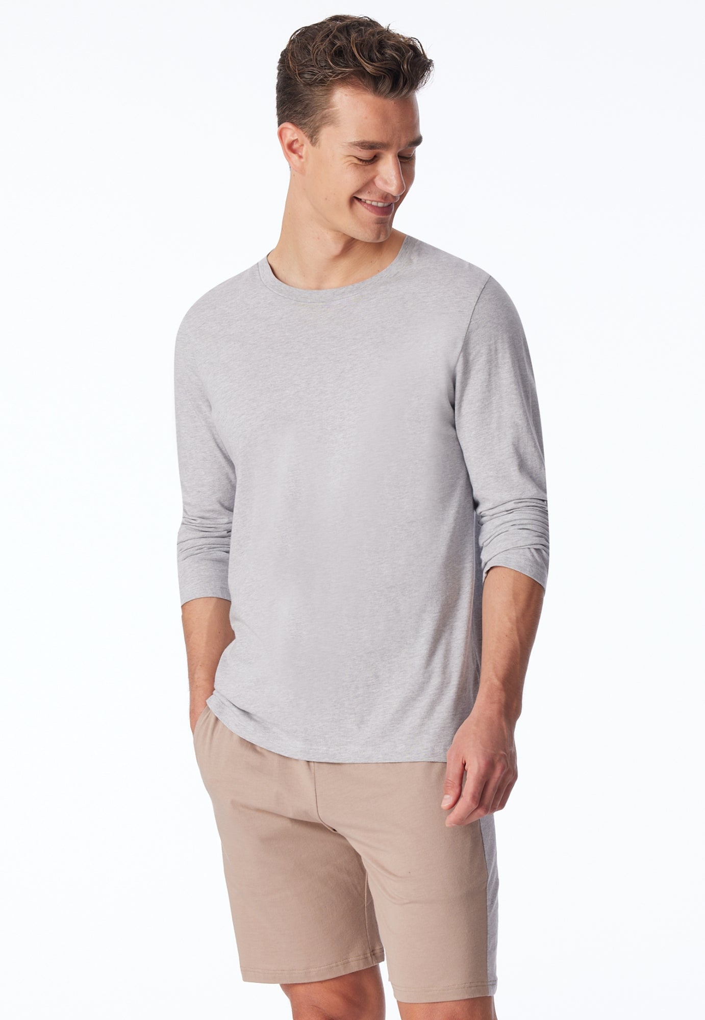 Schiesser Shirts  grau