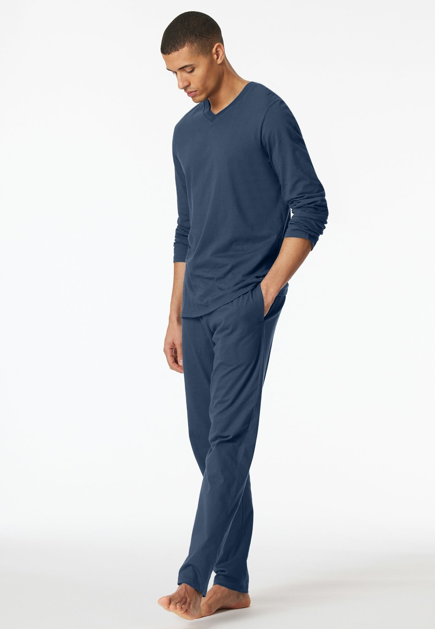 Schiesser Shirts  blau