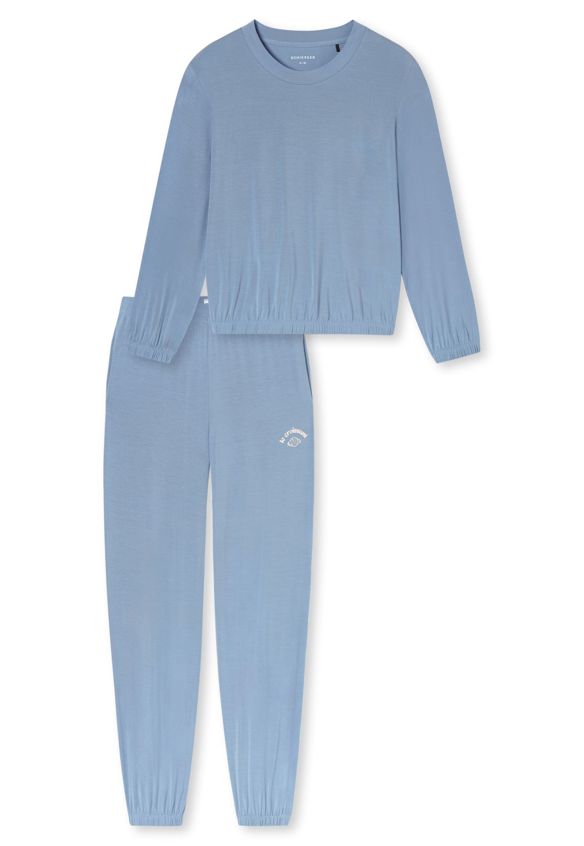 Schiesser Pyjama  blau