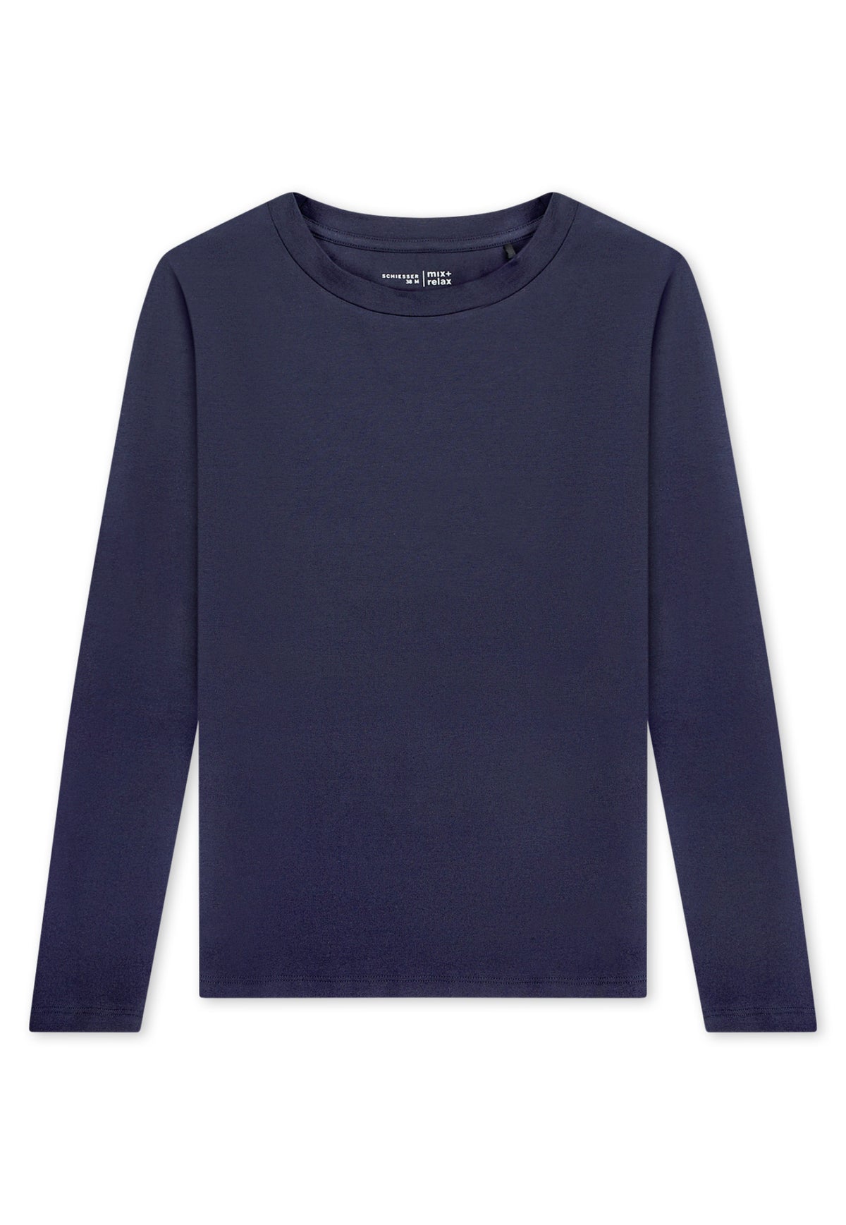 Schiesser Pyjamashirts  dunkelblau