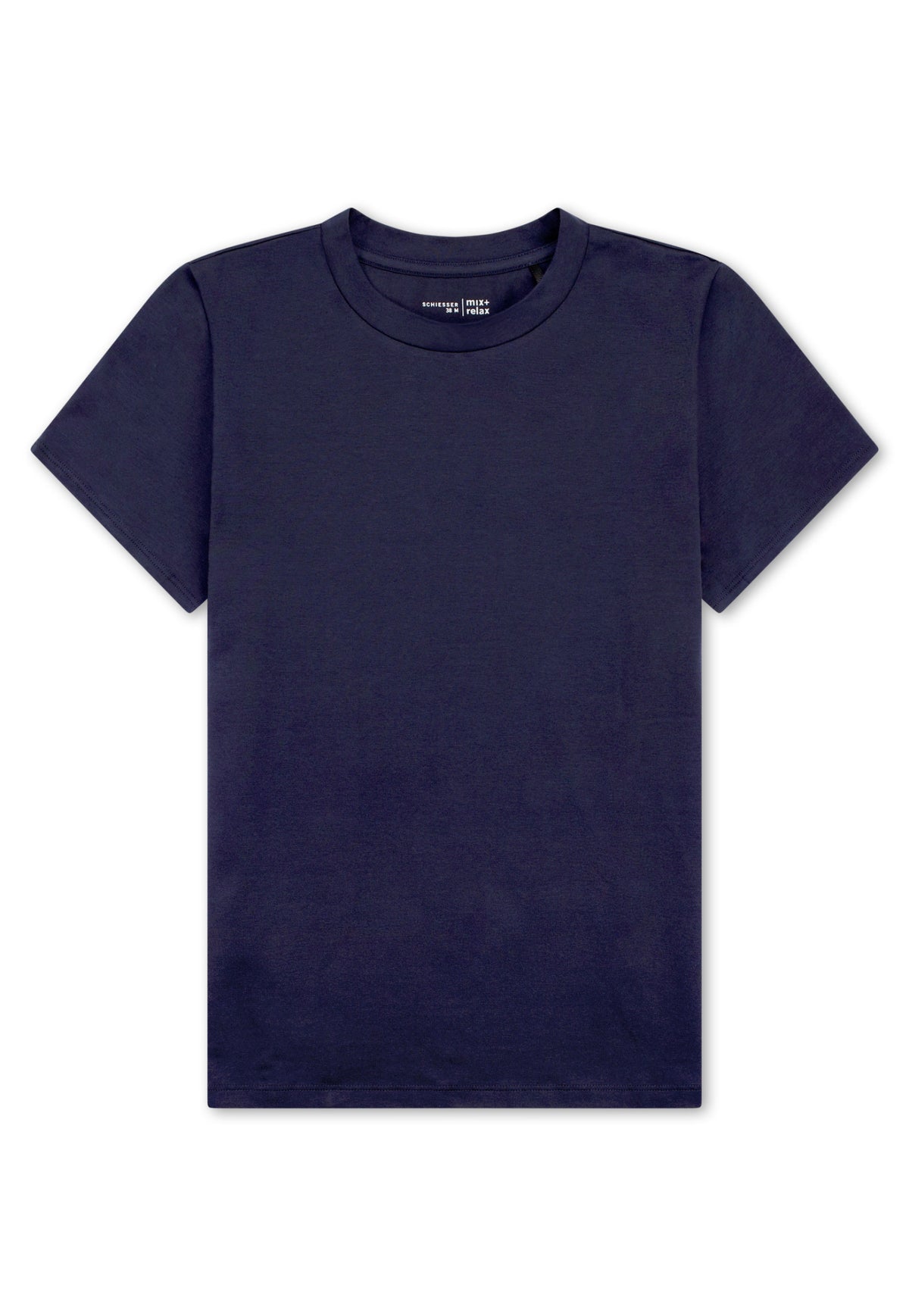 Schiesser Pyjamashirts  dunkelblau