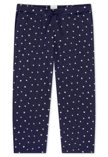 Mix+Relax Pyjamahose 3/4 mit Punkte-Print
