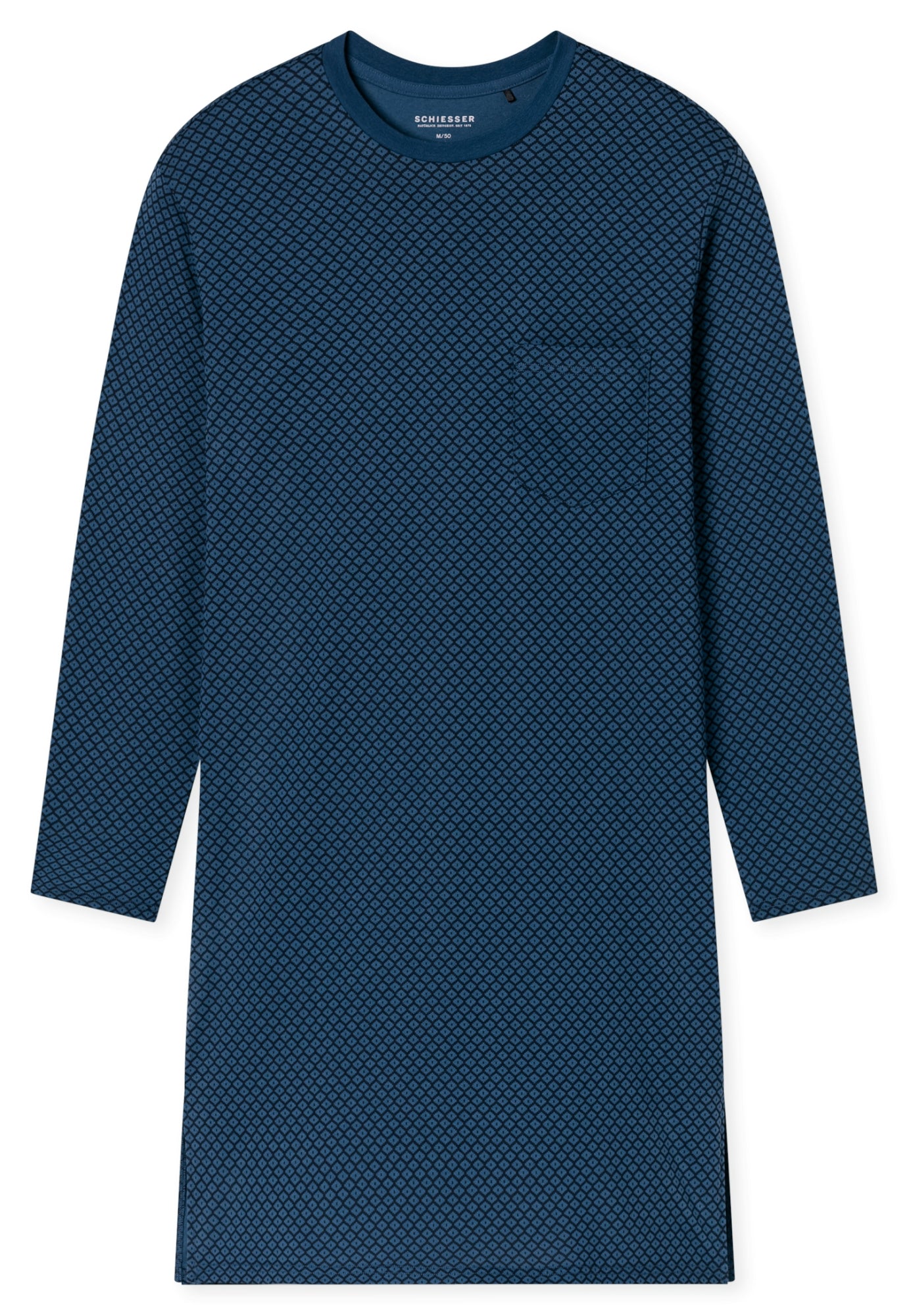 Schiesser Pyjamas  dunkelblau