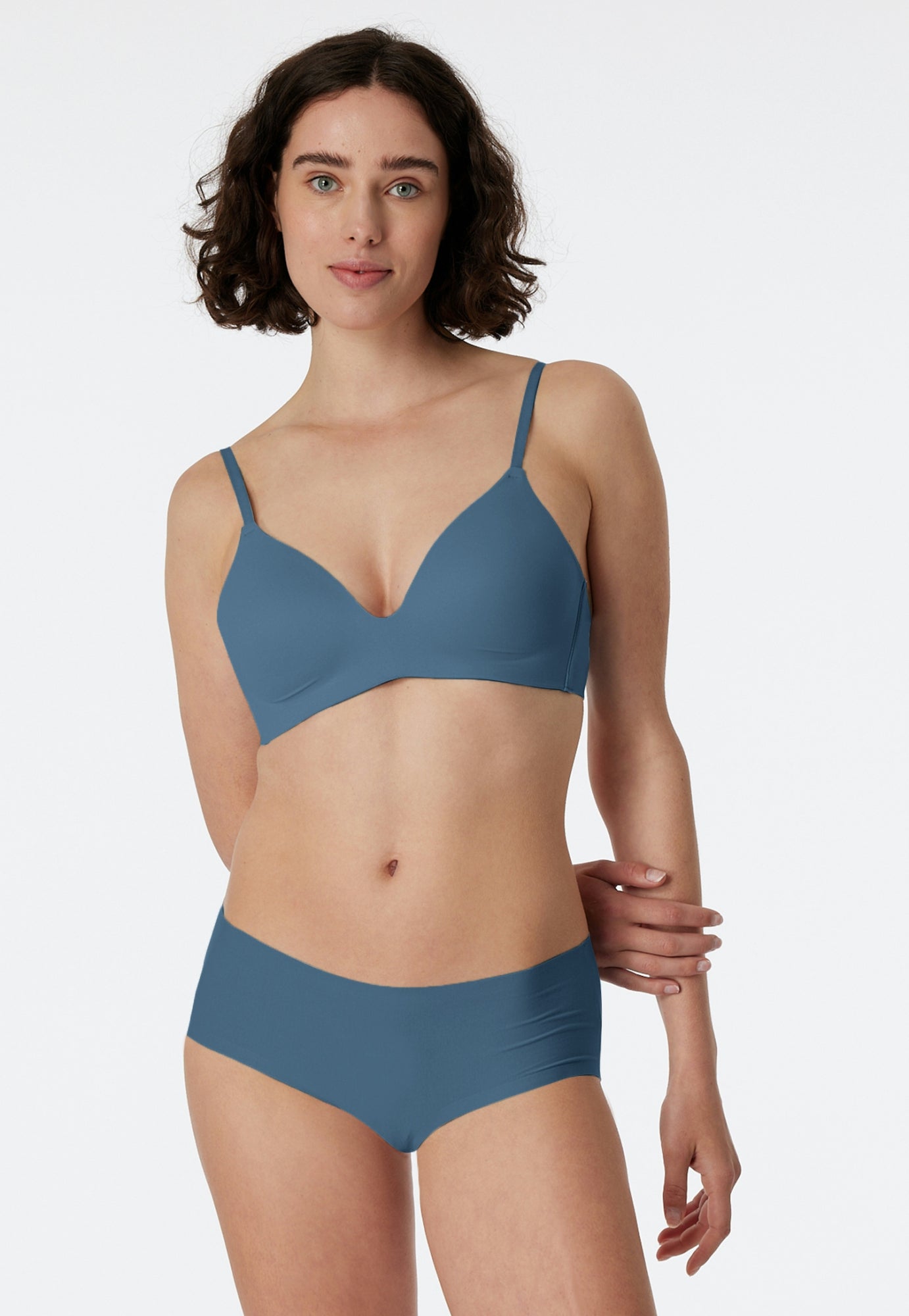Schiesser Slips  blau