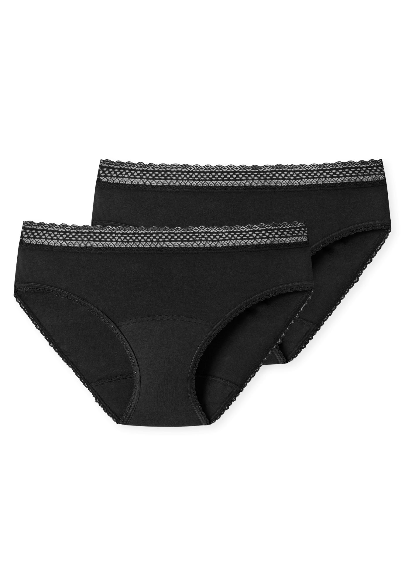 Schiesser Slips  schwarz