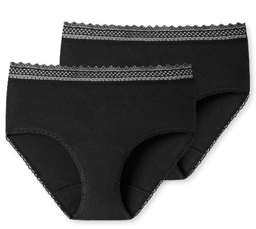 Schiesser Slips  schwarz