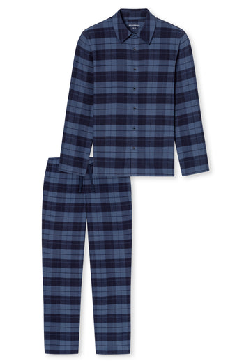 Pyjama lang in Flanell-Qualität