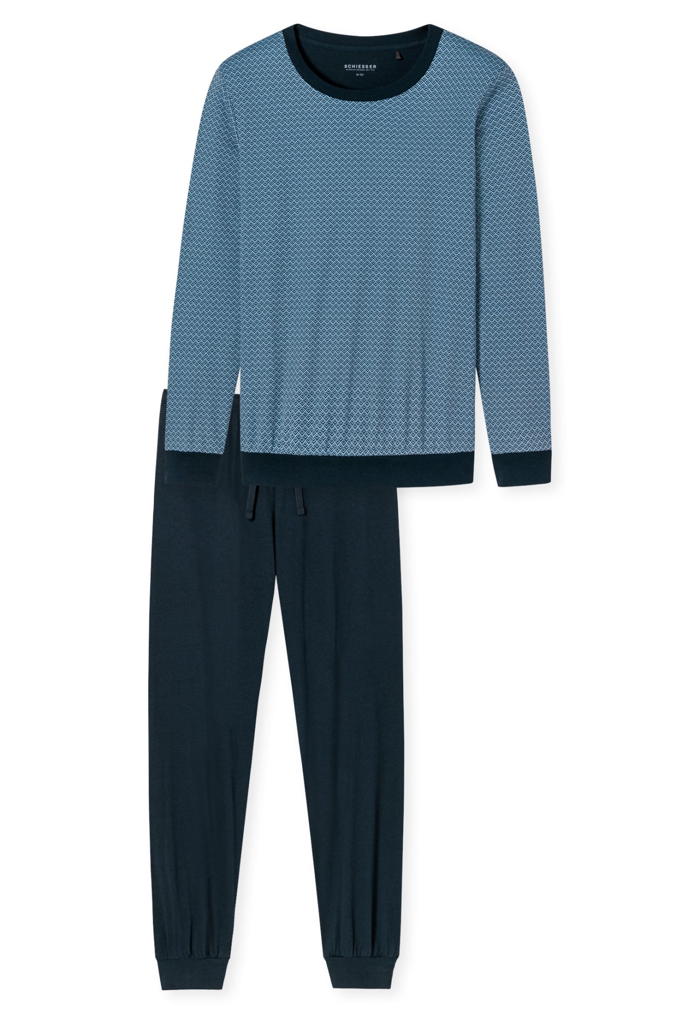 Schiesser Pyjamas  blau