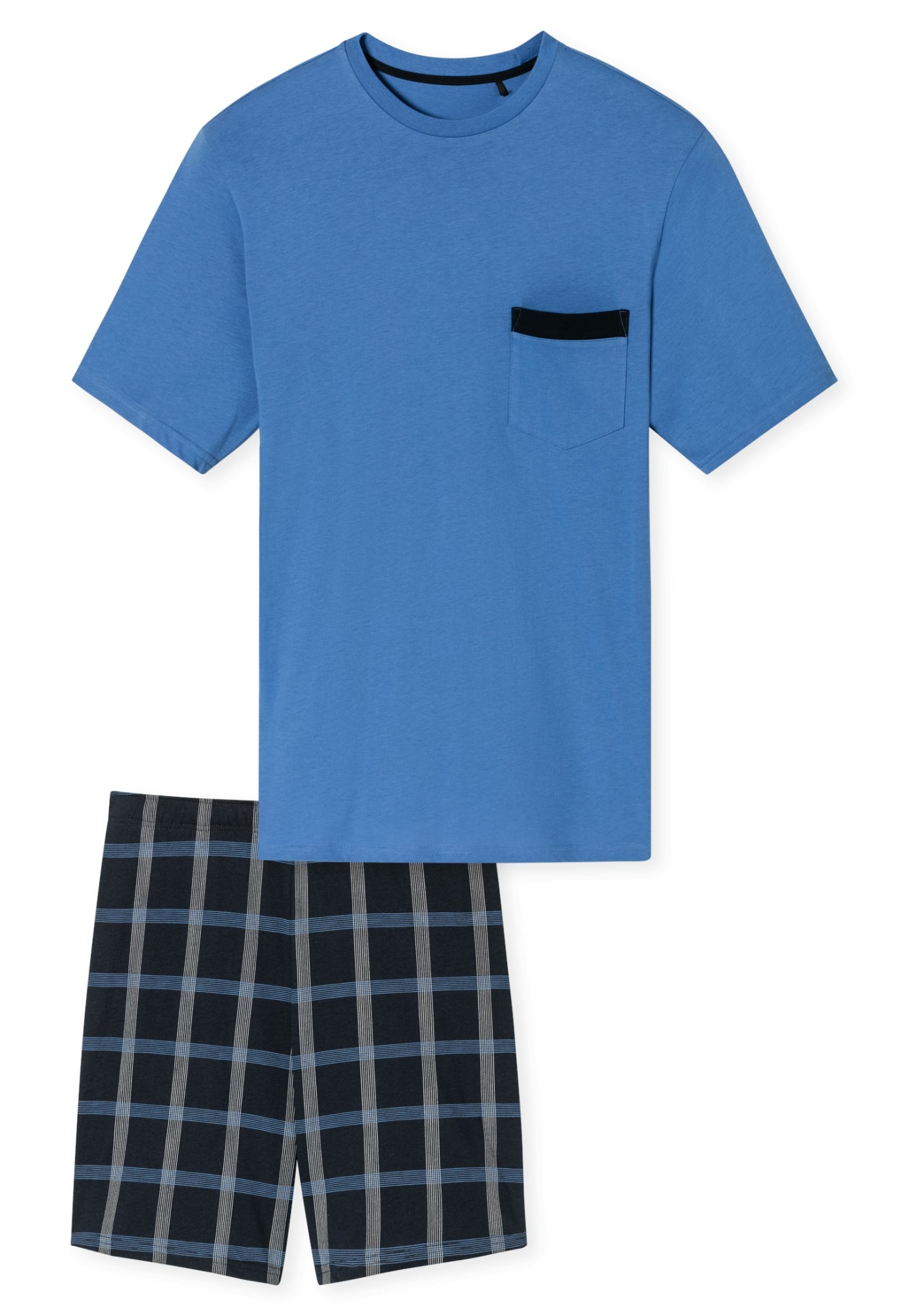 Schiesser Pyjamas  blau