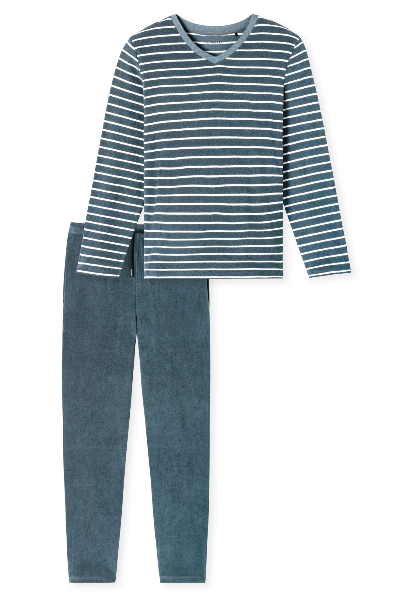 Schiesser Pyjamas  blau