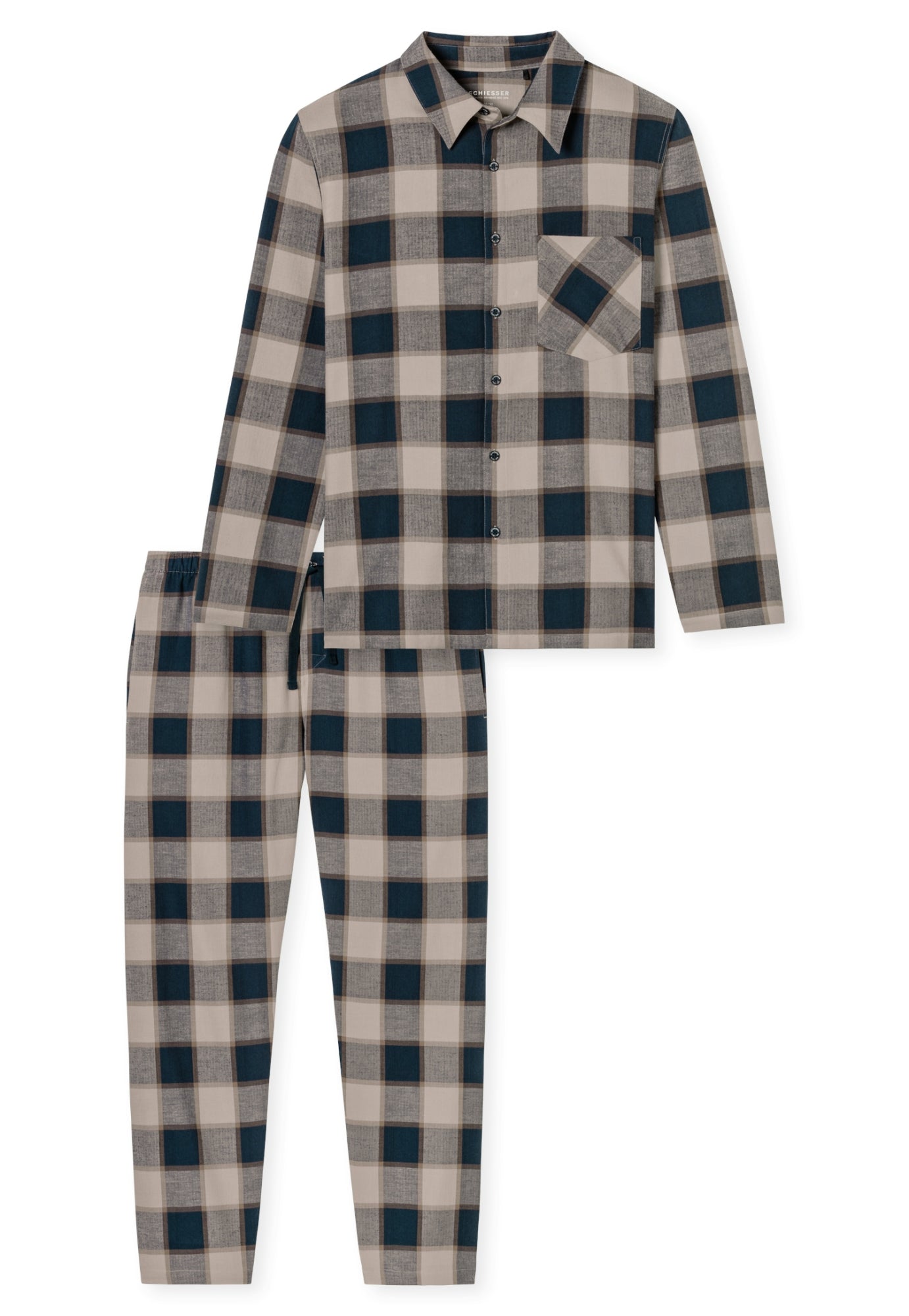 Schiesser Pyjamashorts  beige