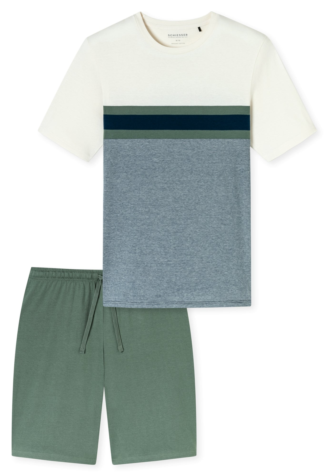 Schiesser Schlafanzüge  khaki