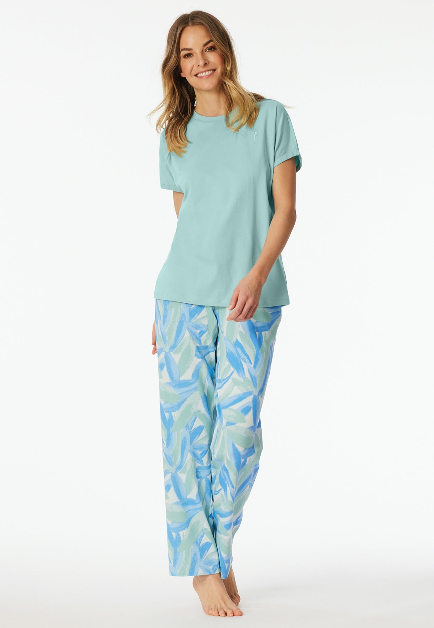 Schiesser Shirts  hellblau