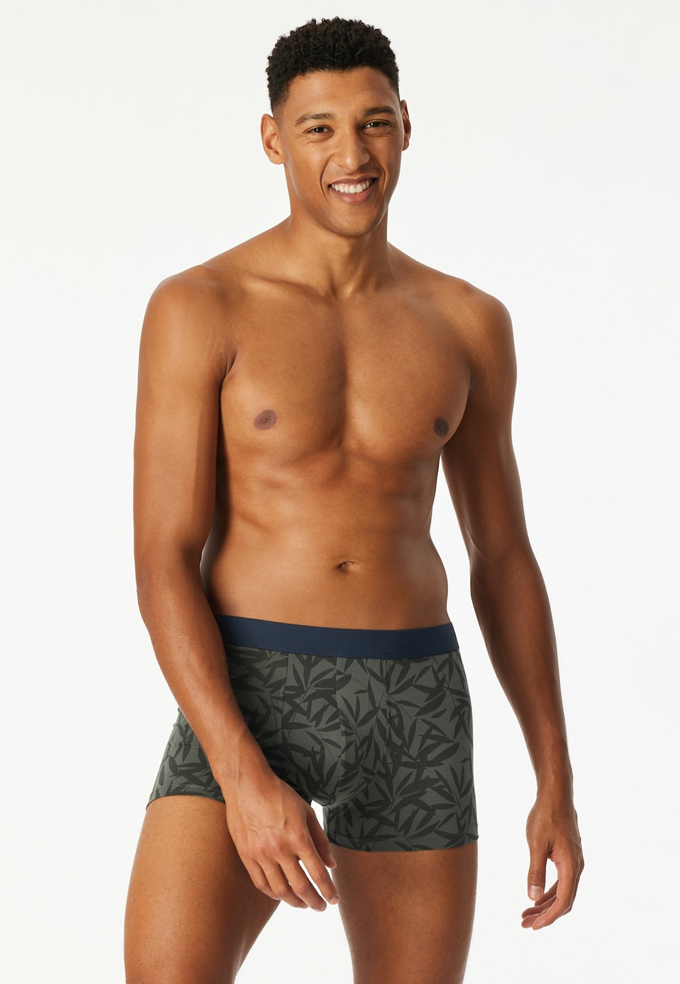 Schiesser Unterhosen  dunkelgrün