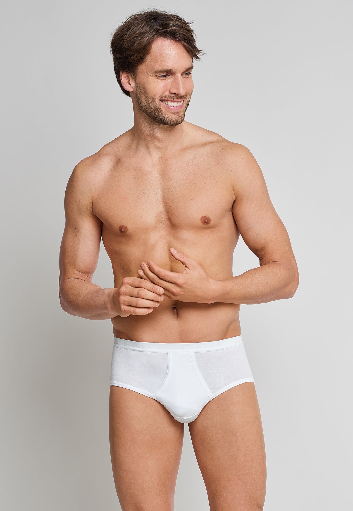 Schiesser Unterhosen  weiß
