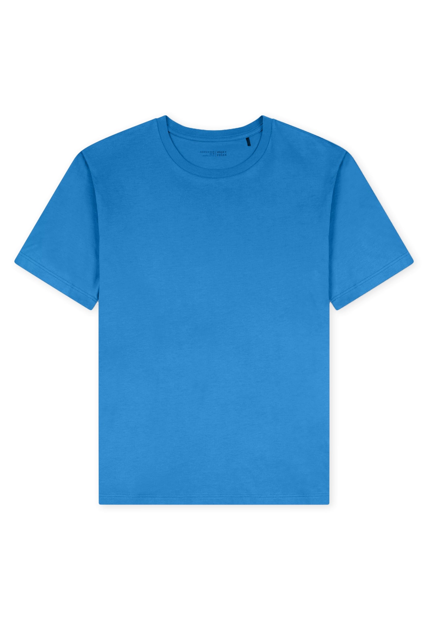Schiesser Pyjamashirts  blau