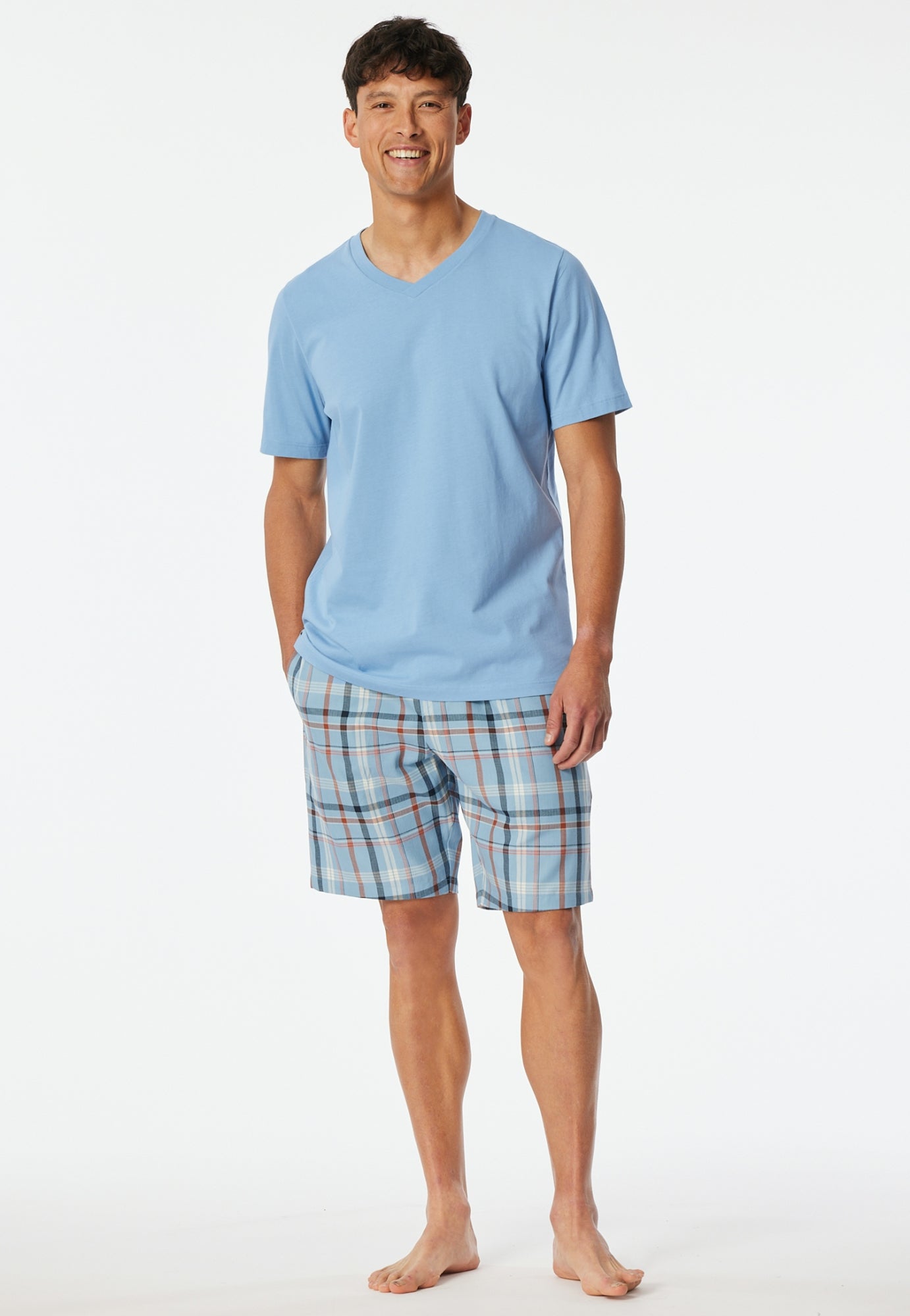 Schiesser Shirts  hellblau