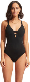 Seafolly Badeanzüge  schwarz