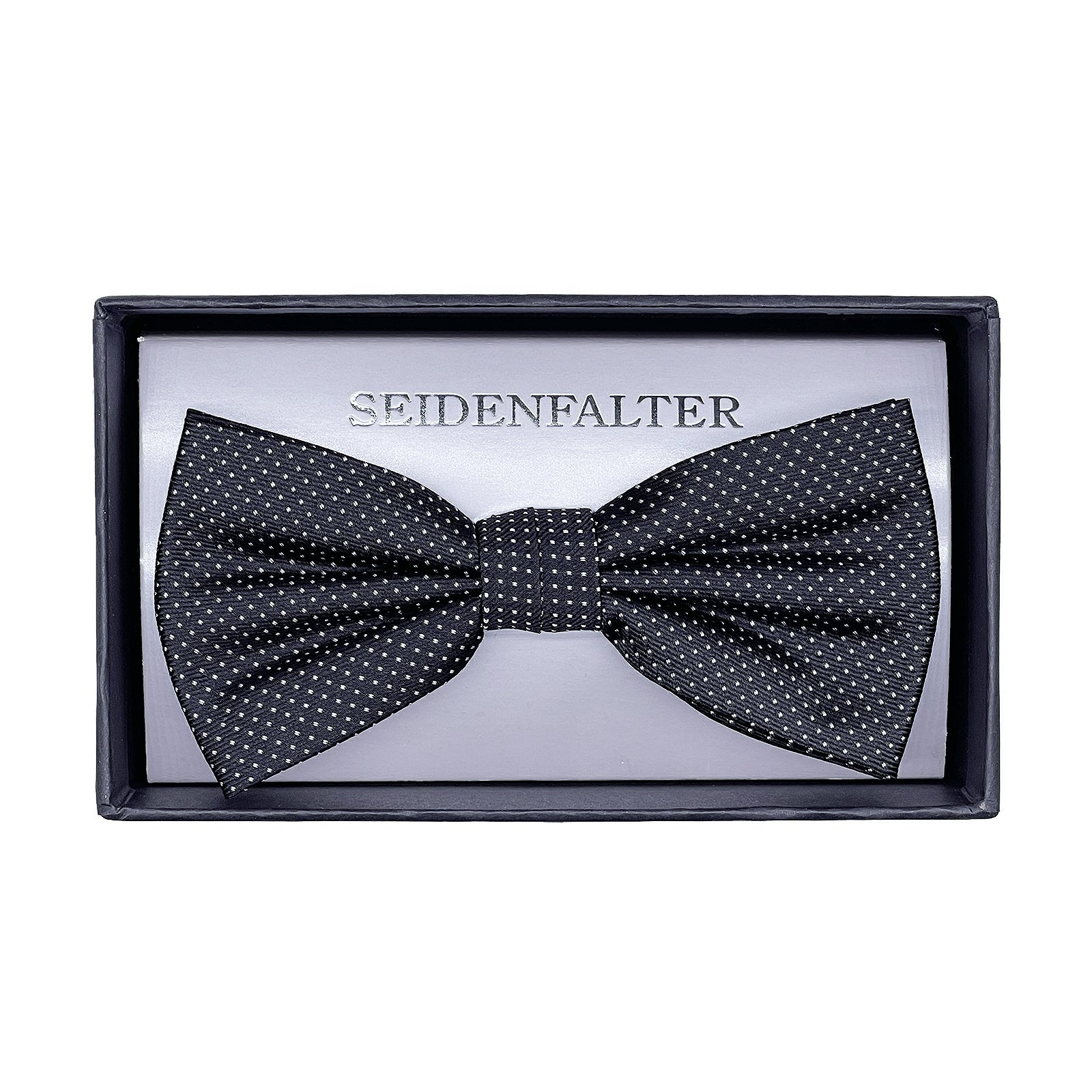 Seidenfalter Einstecktücher  schwarz