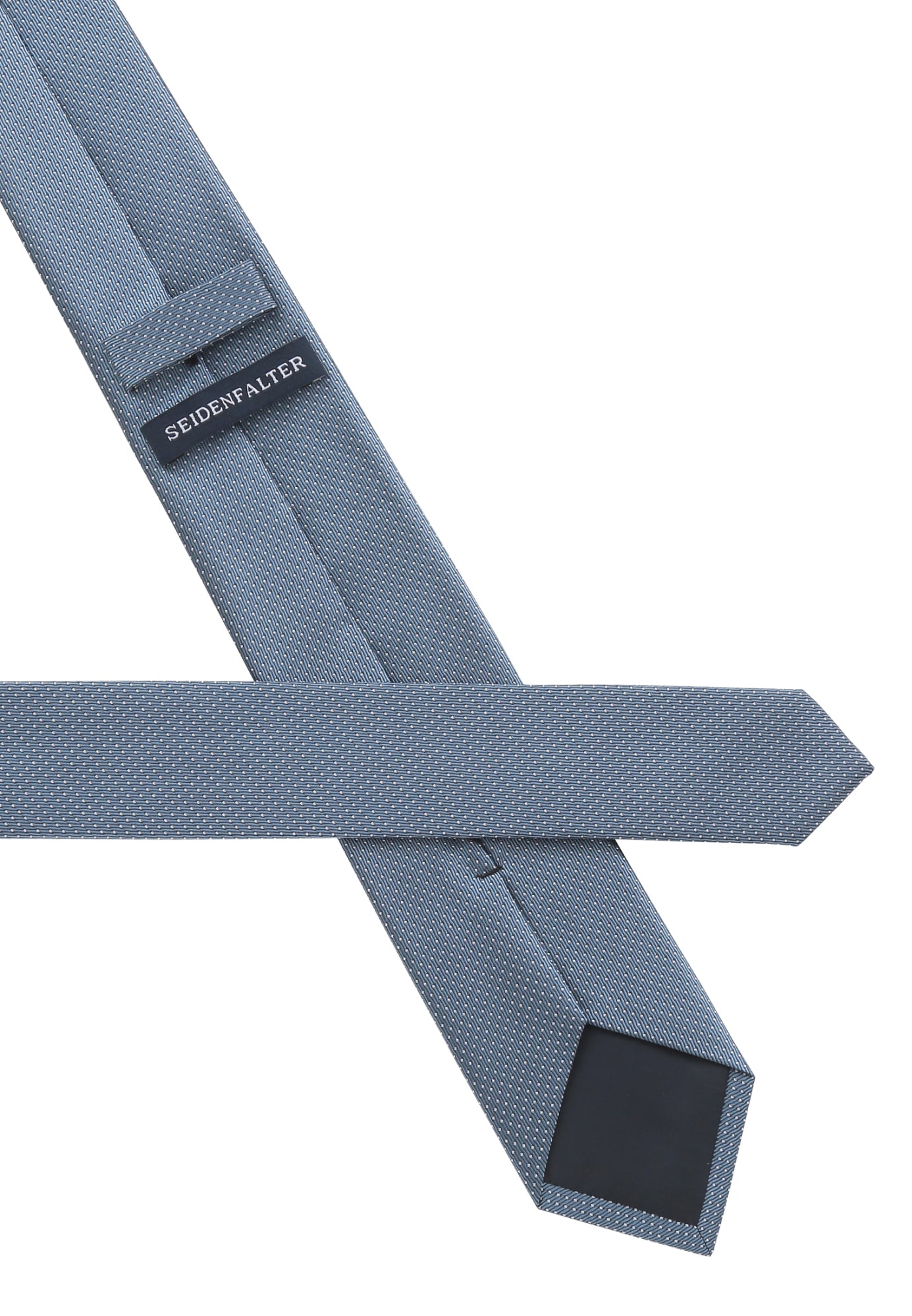 Seidenfalter Krawatten, Fliegen  blau