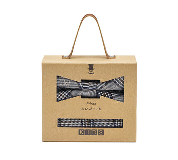 Prince Bowtie Kids Set Fliege + Einstecktuch