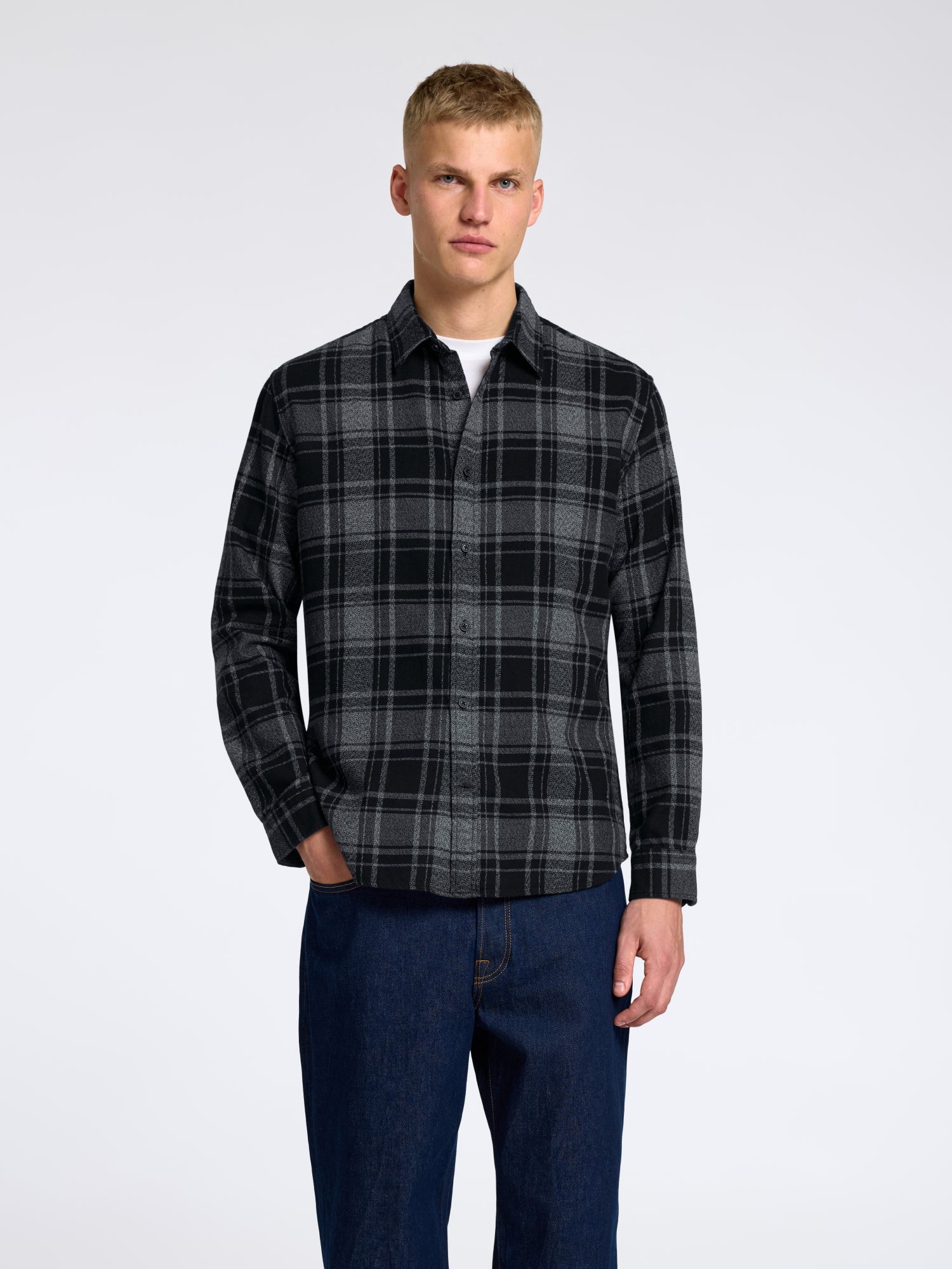 Selected Hemden  schwarz
