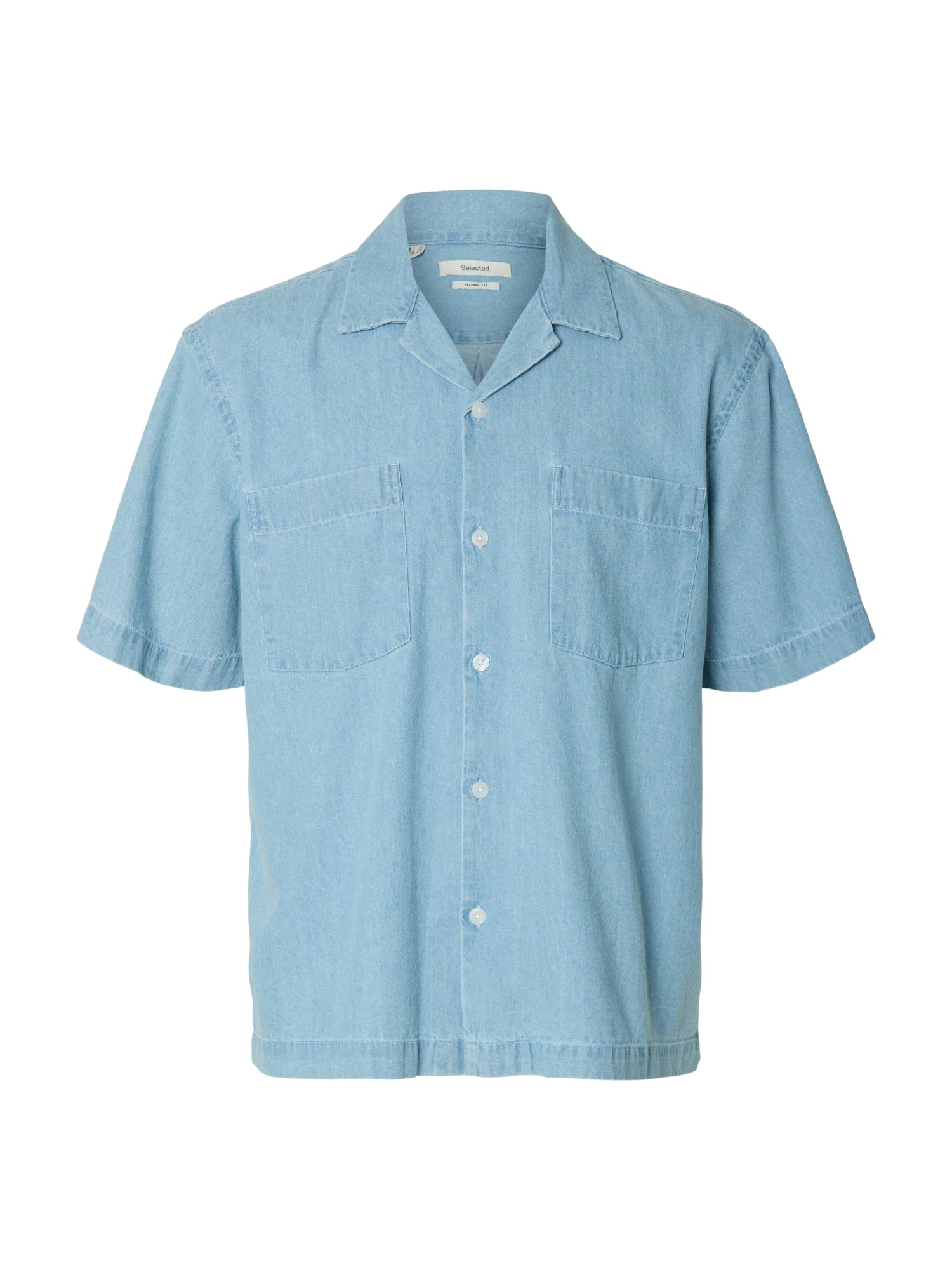 Selected Hemden  blau