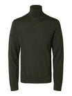Selected Pullover  dunkelgrün