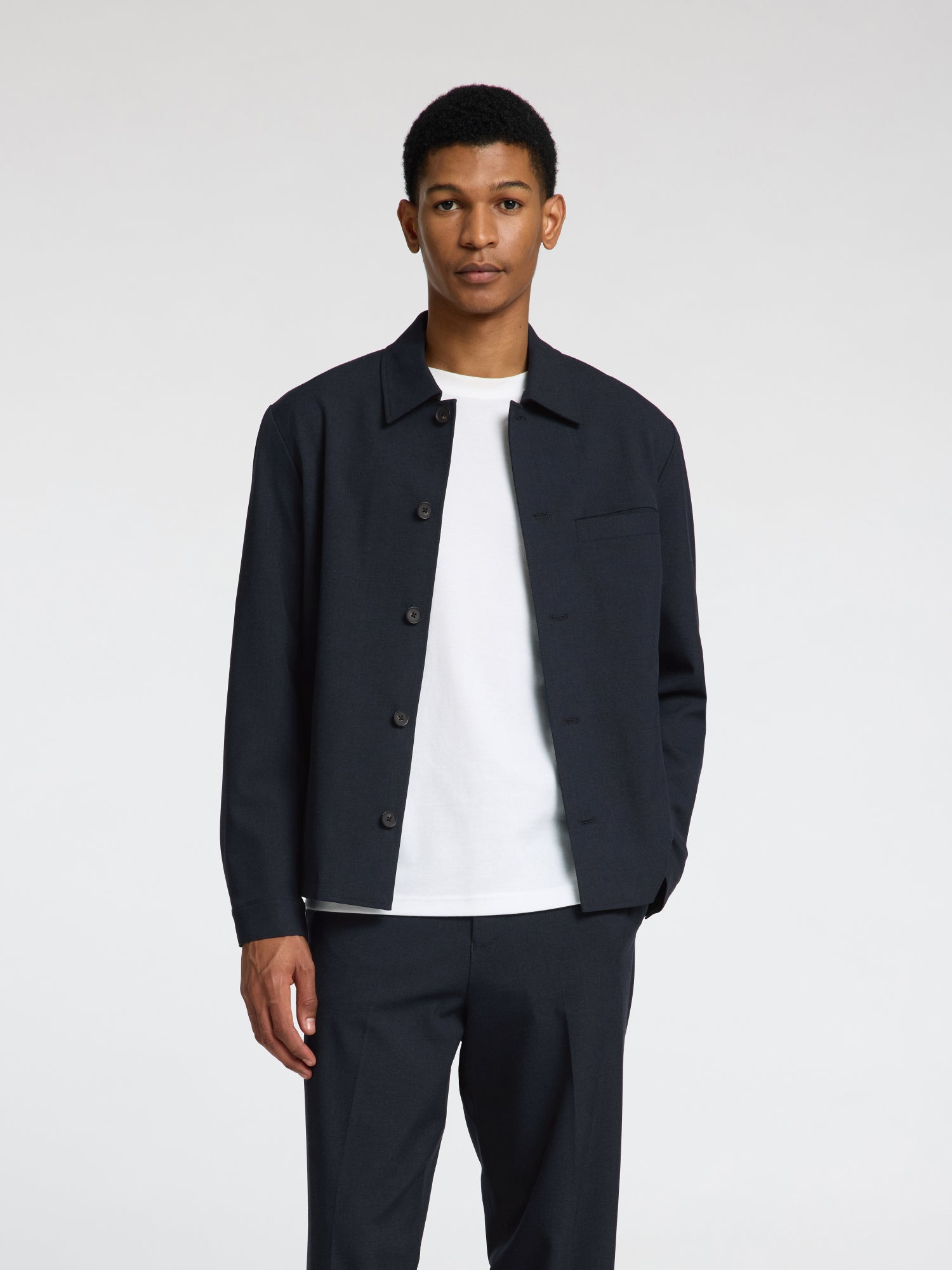 Selected Leichte Jacken  dunkelblau