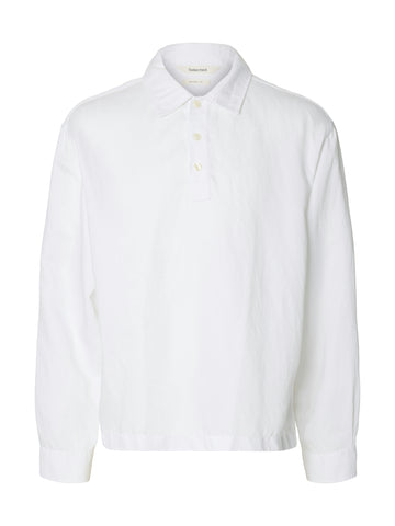 Overshirt aus Lyocell-Leinen-Mix