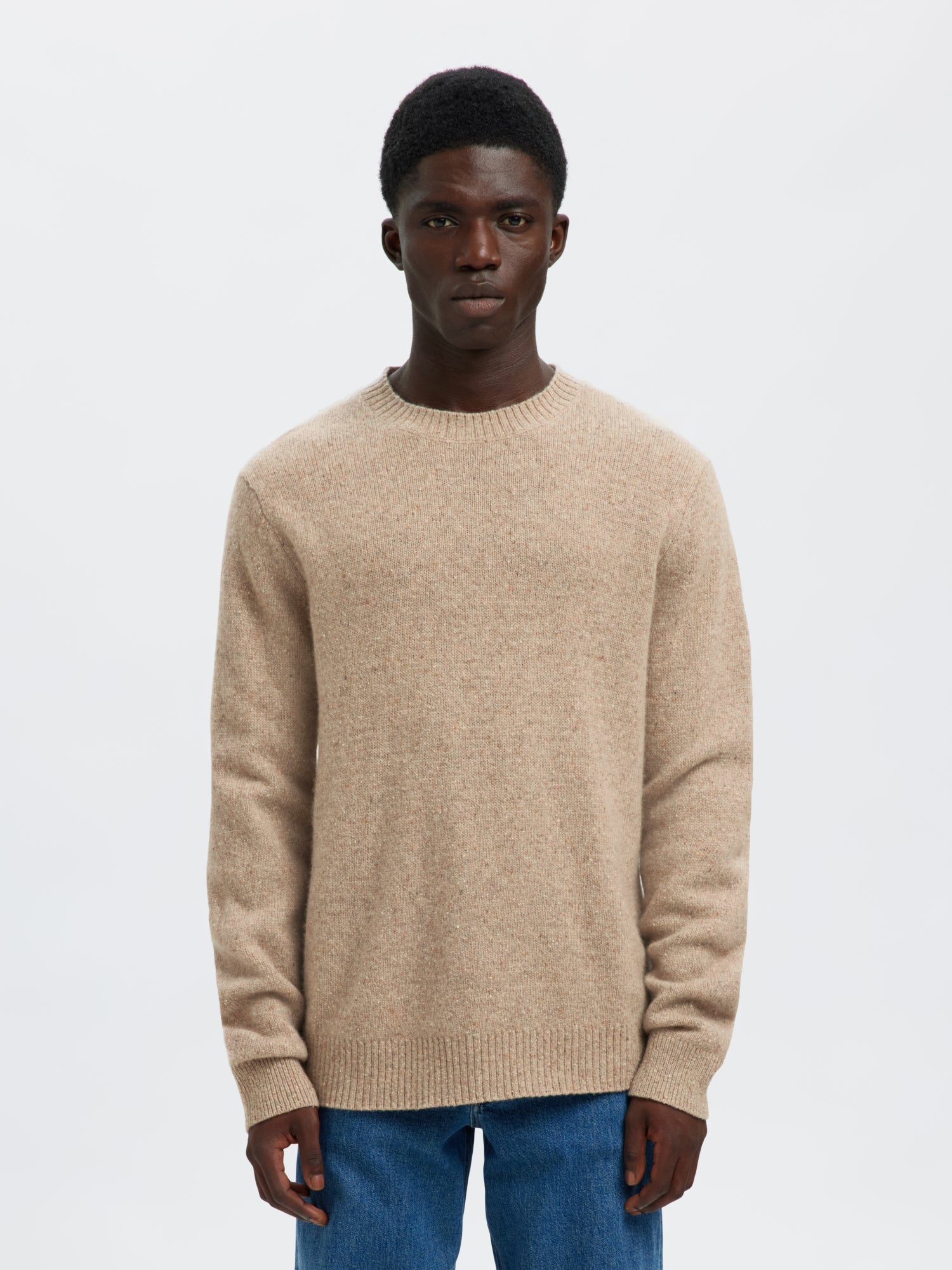 Selected Pullover  braun