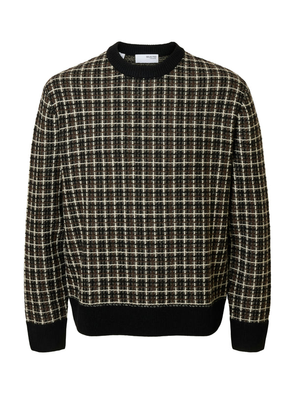 Selected Pullover  schwarz