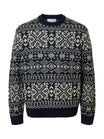 Selected Pullover  blau