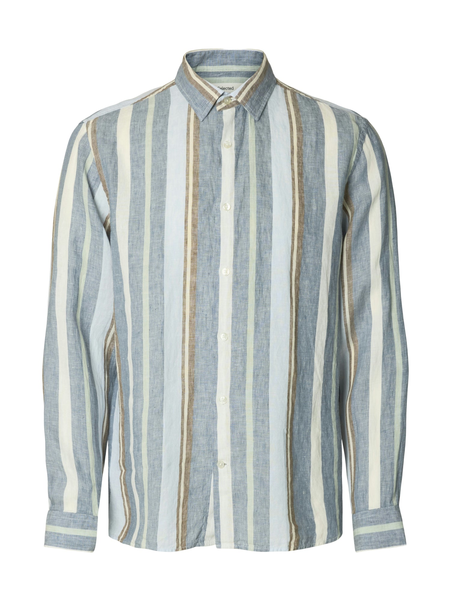 Selected Hemden  blau