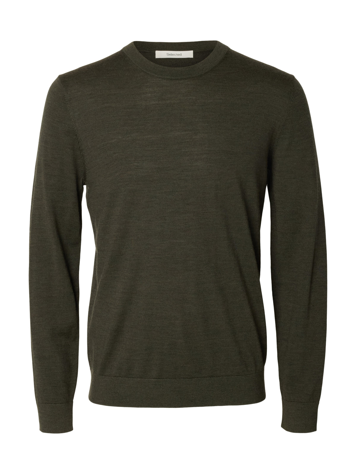 Selected Pullover  dunkelgrün