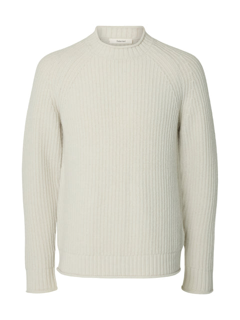 Selected Pullover  weiß