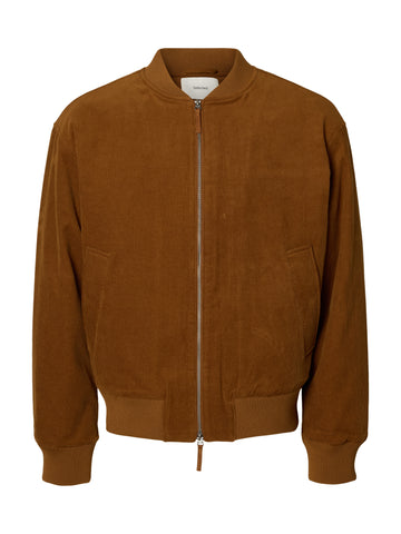 SLMDANIEL Cordjacke mit Baseball-Kragen