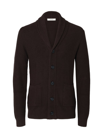SLMRICHARD Strickjacke mit Schalkragen