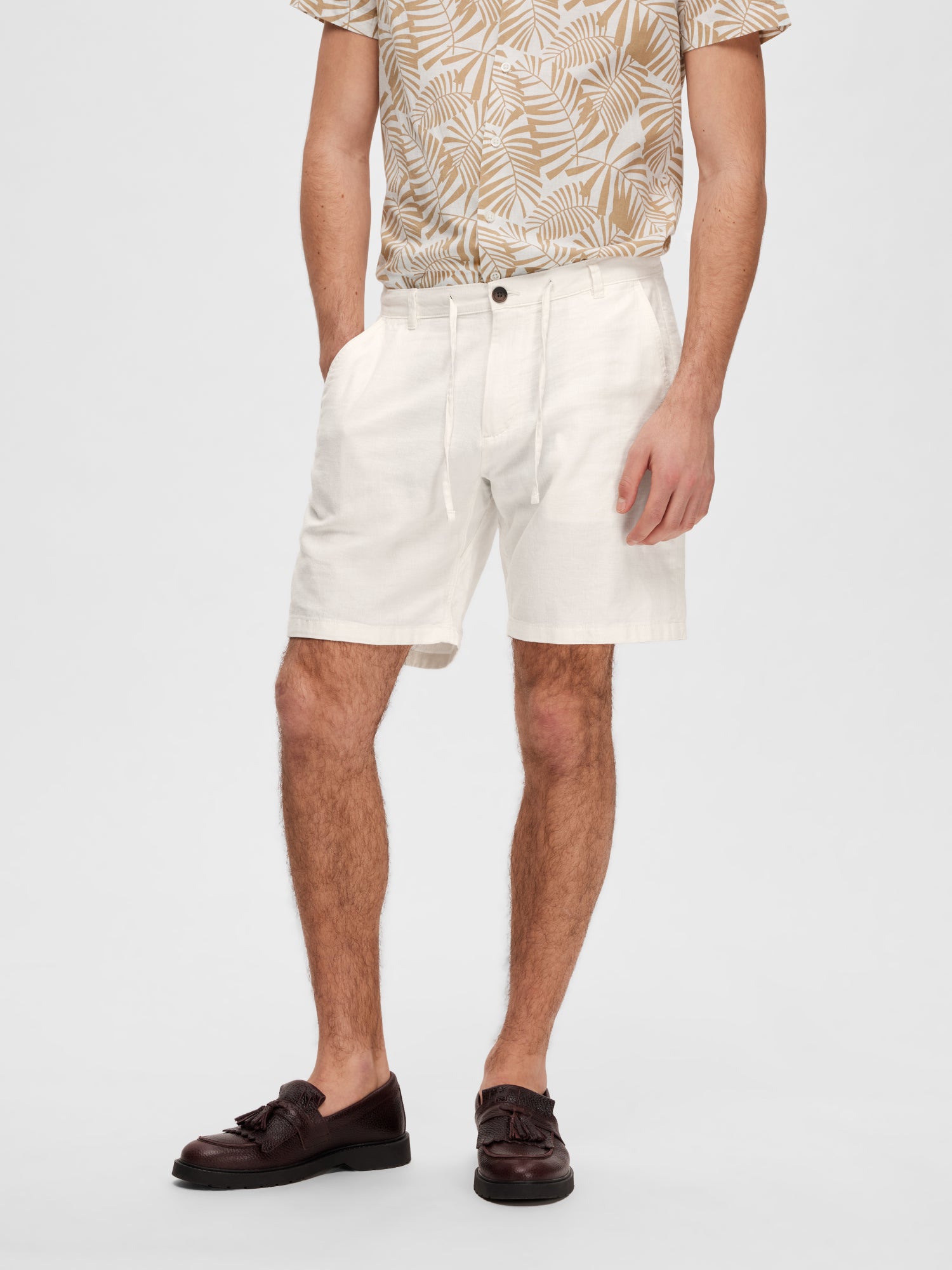 Selected Shorts  creme