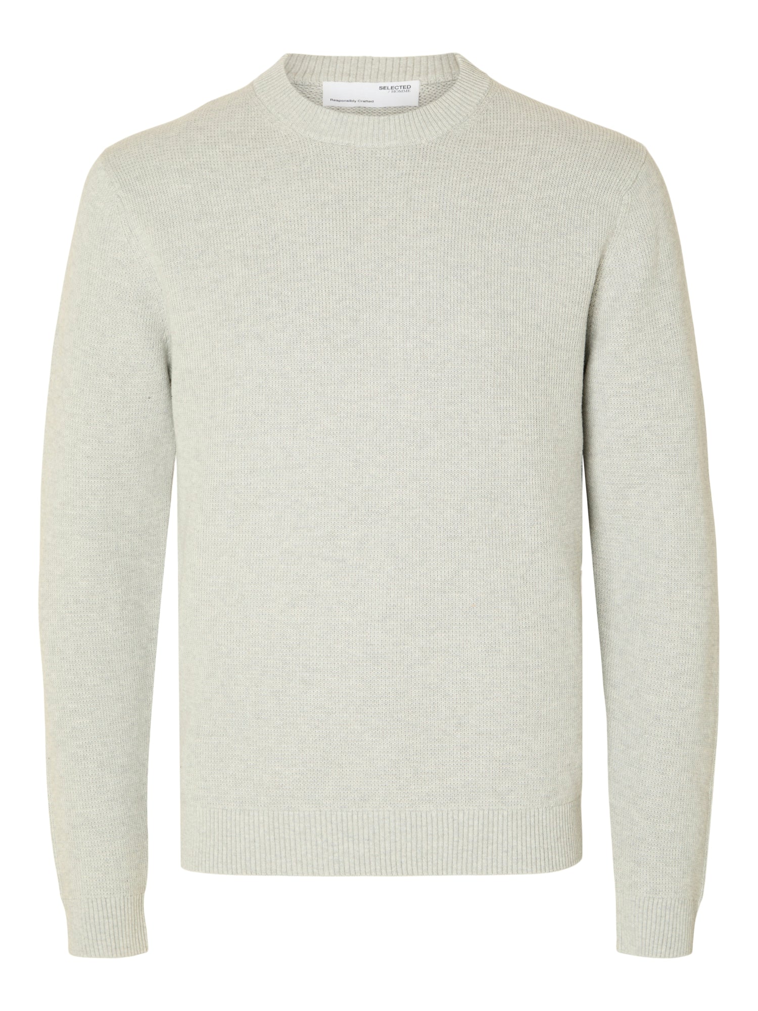 Selected Pullover  hellgrau