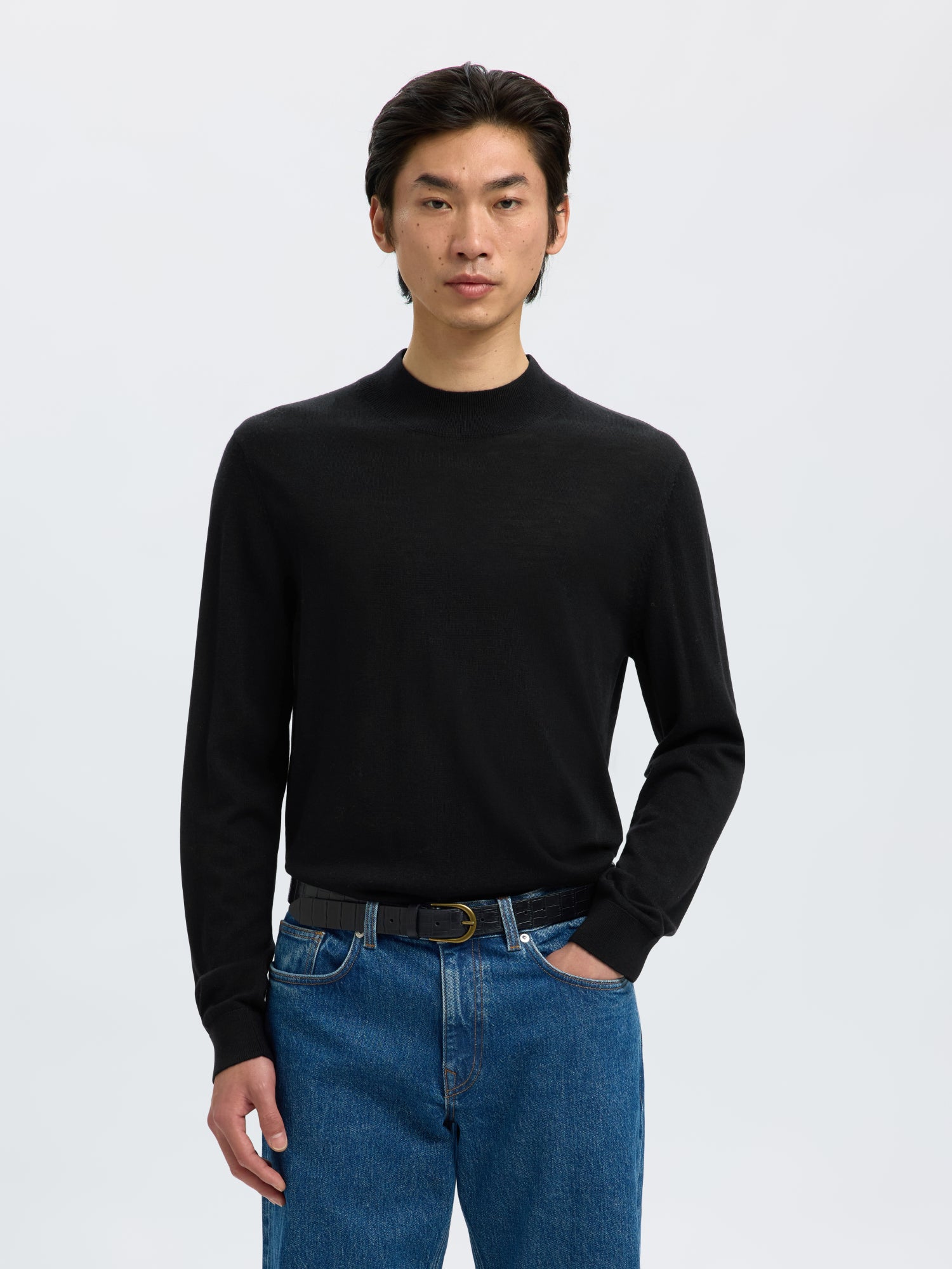 Selected Pullover  schwarz