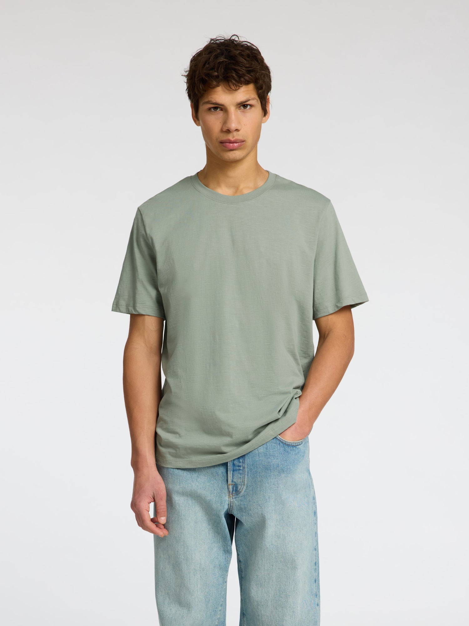 Selected T-Shirts  grün